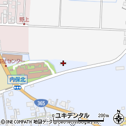 滋賀県長浜市内保町471周辺の地図