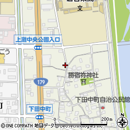 鳥取県倉吉市下田中町304周辺の地図