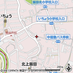 神奈川県横浜市泉区上飯田町3655-1周辺の地図