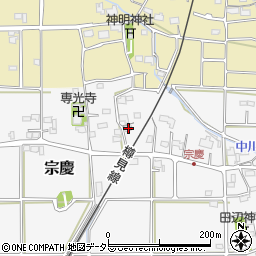 岐阜県本巣市宗慶36周辺の地図