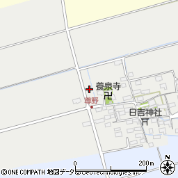 滋賀県長浜市尊野町292周辺の地図