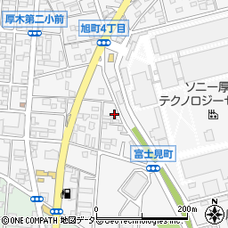 神奈川県厚木市旭町4丁目8-4周辺の地図