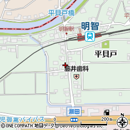 岐阜県可児市平貝戸43周辺の地図