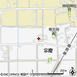 岐阜県本巣市宗慶10周辺の地図