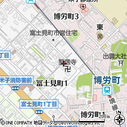鳥取県米子市冨士見町1丁目86周辺の地図