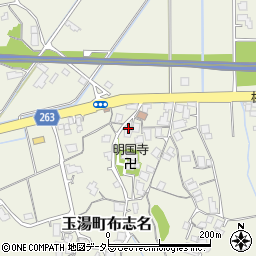 島根県松江市玉湯町布志名190周辺の地図