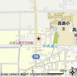 岐阜県本巣市軽海251周辺の地図