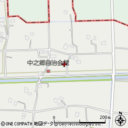 千葉県長生郡長生村中之郷750周辺の地図
