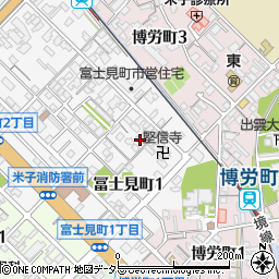 鳥取県米子市冨士見町42周辺の地図