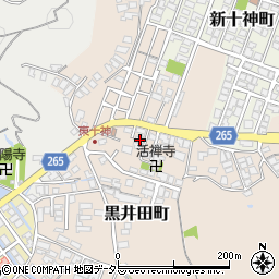 島根県安来市黒井田町200-11周辺の地図