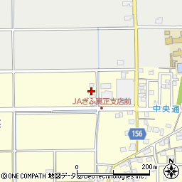 岐阜県本巣市軽海393-9周辺の地図
