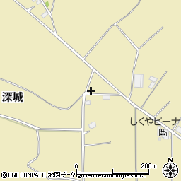 千葉県市原市深城656-5周辺の地図