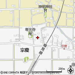 岐阜県本巣市宗慶29周辺の地図