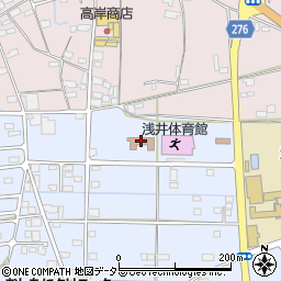 湯田まちづくりセンター周辺の地図