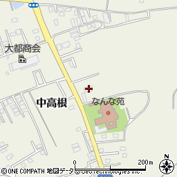 千葉県市原市中高根1340周辺の地図