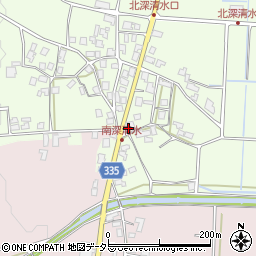 滋賀県高島市今津町深清水625周辺の地図