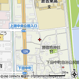 鳥取県倉吉市下田中町305周辺の地図