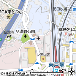 ＮＰＣ２４Ｈ東戸塚パーキング周辺の地図