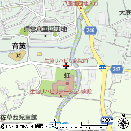 生協リハビリ病院前周辺の地図