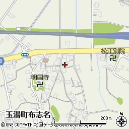 島根県松江市玉湯町布志名197周辺の地図