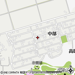 千葉県茂原市中部周辺の地図