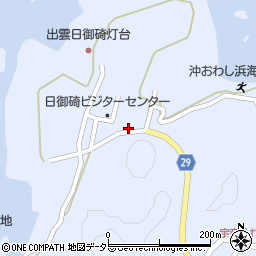 島根半島海中公園周辺の地図