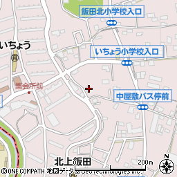 神奈川県横浜市泉区上飯田町3655周辺の地図