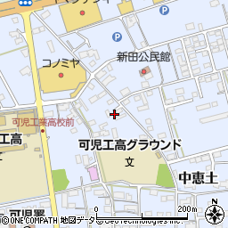 岐阜県可児市中恵土110周辺の地図