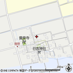 滋賀県長浜市尊野町153周辺の地図