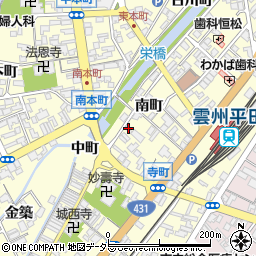 長岡ふとん店周辺の地図