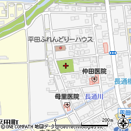 藪崎公園トイレ周辺の地図