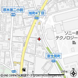 神奈川県厚木市旭町4丁目8-2周辺の地図