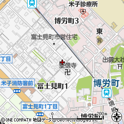 鳥取県米子市冨士見町1周辺の地図