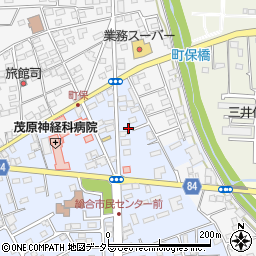 千葉県茂原市町保41周辺の地図