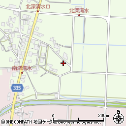 滋賀県高島市今津町深清水3031周辺の地図