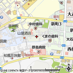 鳥取県倉吉市東岩倉町周辺の地図