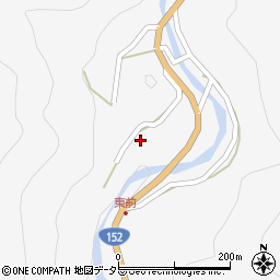 長野県飯田市上村152周辺の地図