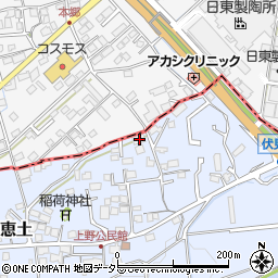 岐阜県可児市中恵土1613周辺の地図