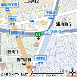 リヴシティ横濱インサイト２周辺の地図