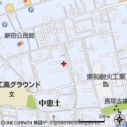 岐阜県可児市中恵土65周辺の地図