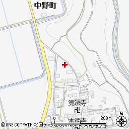 滋賀県長浜市中野町751周辺の地図