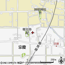 岐阜県本巣市宗慶30周辺の地図