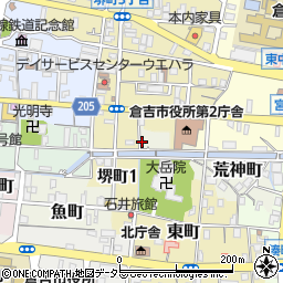 鳥取県倉吉市荒神町407周辺の地図