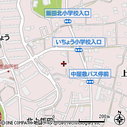 神奈川県横浜市泉区上飯田町3657周辺の地図
