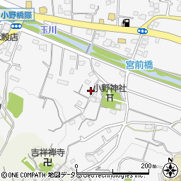 神奈川県厚木市小野400周辺の地図