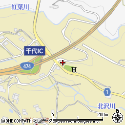 長野県飯田市千栄22-1周辺の地図