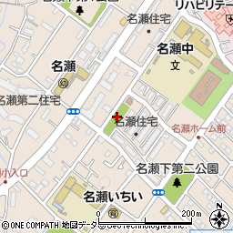 名瀬下第７公園周辺の地図