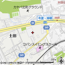 スーパー三心可児店周辺の地図