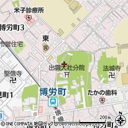 博労町公園周辺の地図