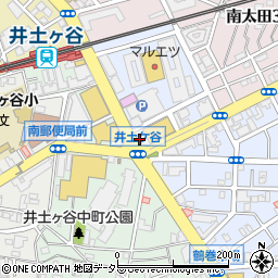 メガネストアー井土ヶ谷店周辺の地図